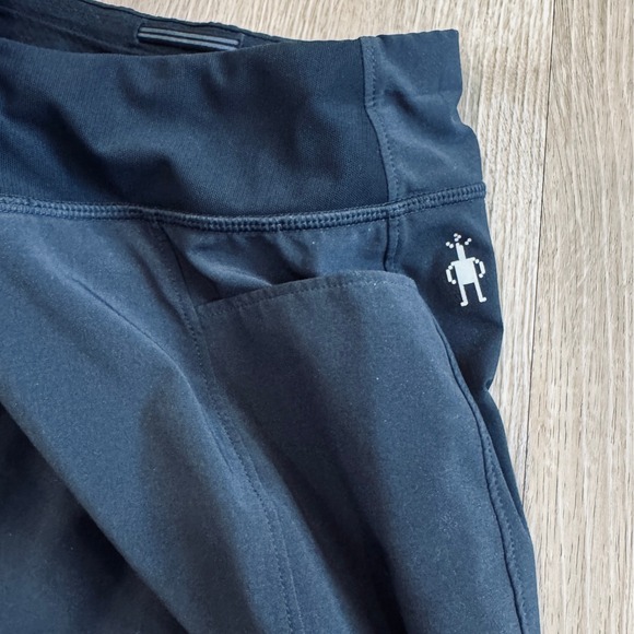 Smartwool Merino Wool Sport Lined Athletic Skort Side Pockets Black Size Medium - Picture 7 of 7